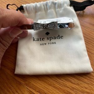 NWT- Kate Spade “Ready Set Bow”bracelet in silver